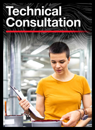 Professional ink technical consultation