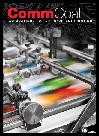 CommCoat AQ Coatings for Litho and Offset Printing