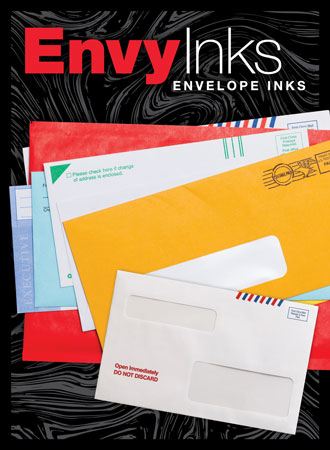 Magnum Inks and Coatings Envy Envelope Inks for direct mail banking financial insurance